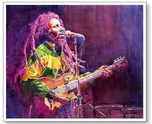 Thank you to an Art Collector in Danville CA  for buying Jammin - Bob Marley